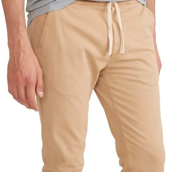 Marine Layer Faded Khaki Saturday Slim Fit Pant - Men's Large - Picture 2 of 10